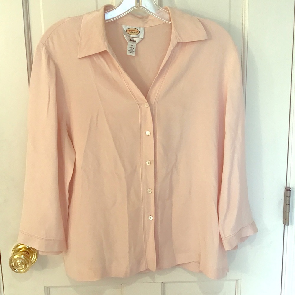 Talbots Pink Blouse